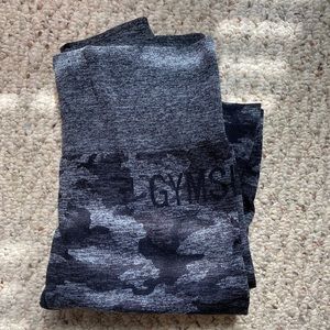 Gymshark black camo leggings